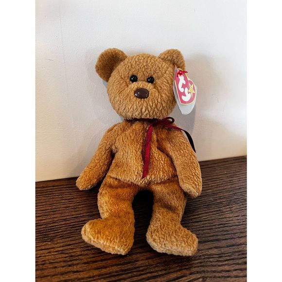 Curly TY Beanie Baby - Picture 1 of 7